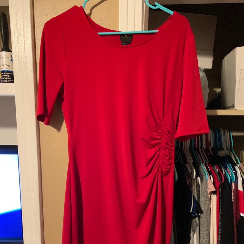 Red dress